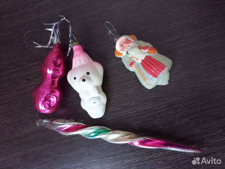 Елочные игрушки СССР