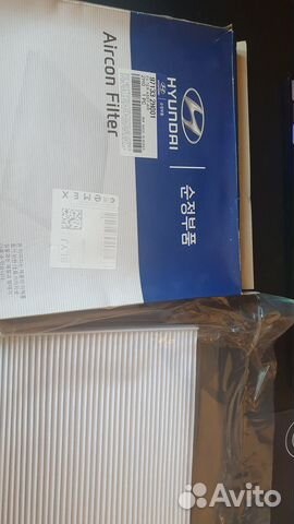 Новый воздушный фильр салона accent, rio