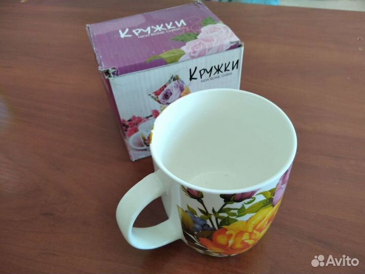 Кружка фарфор