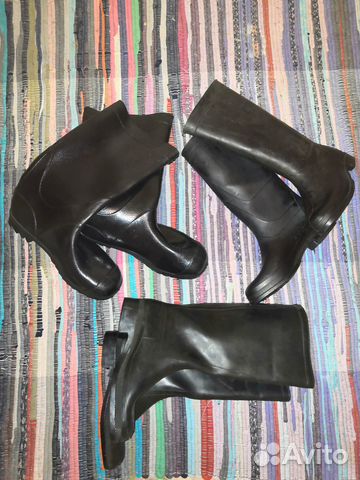 Сапоги резиновые для рыбалки и охоты