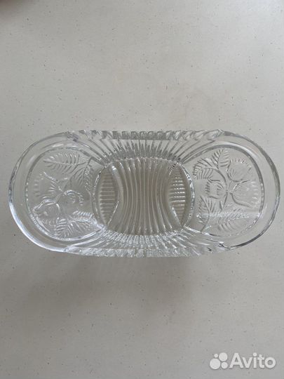 Салатник хрустальный