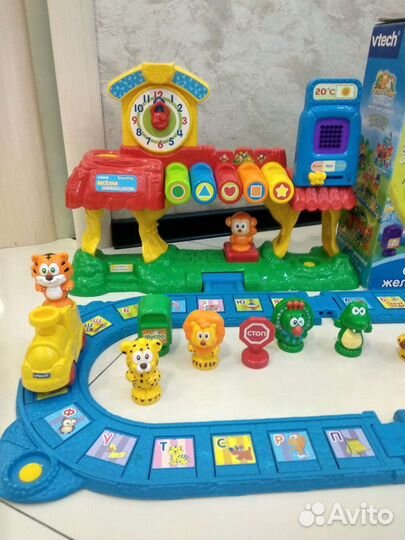 Обучающая железная дорога vtech