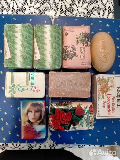 Натуральное мыло времён СССР