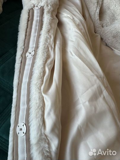 Искусственная шуба biege