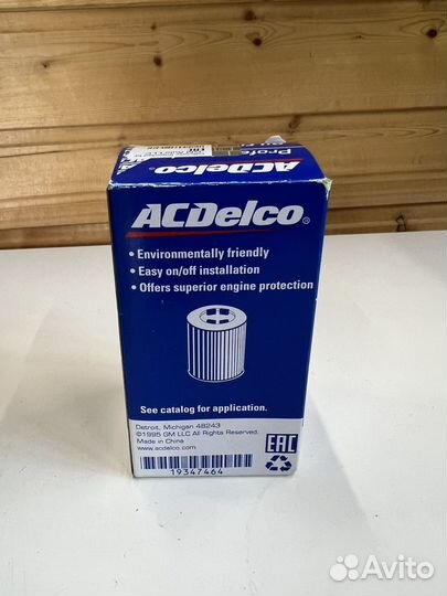 Масляный фильтр Opel Astra j