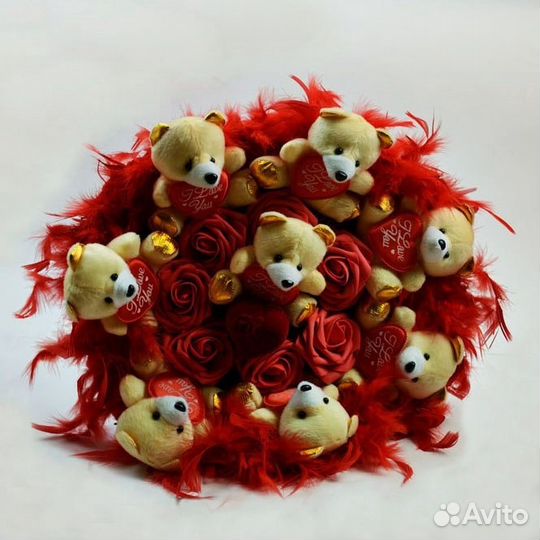 Продам игрушки для букетов