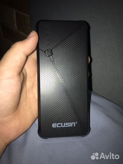 Повербанк ecusin на 20000mah с фонариком