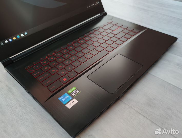 Игровой MSI\Новый\i5-11400Н/RTX 3050\SSD 512g