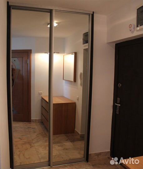 Двери купе зеркало