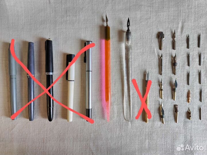 Держатель для перьев СССР. Перья. Перьевые ручки