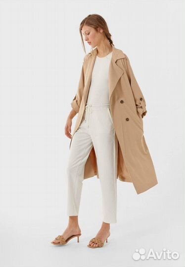 Тренч stradivarius