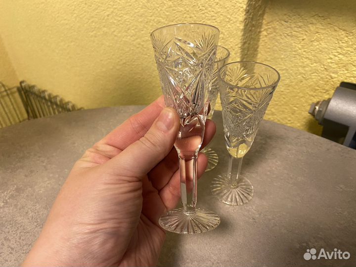 Рюмки хрусталь