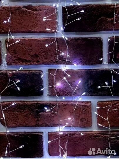 Гирлянда роса-мишура.новая