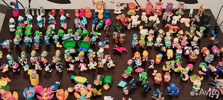 Игрушки из киндера 90х