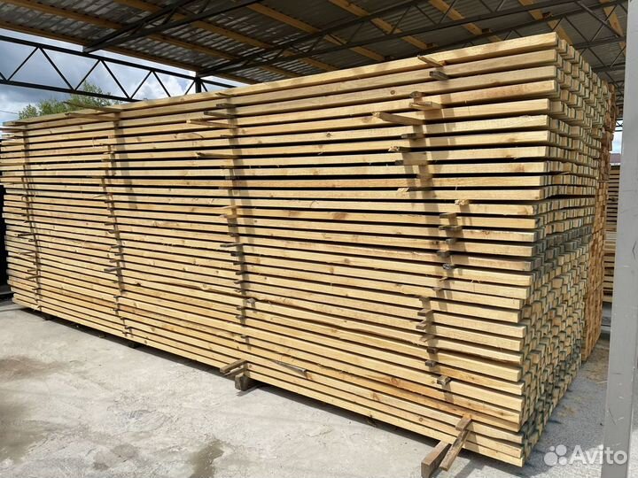 Доска обрезная 50х150х6000
