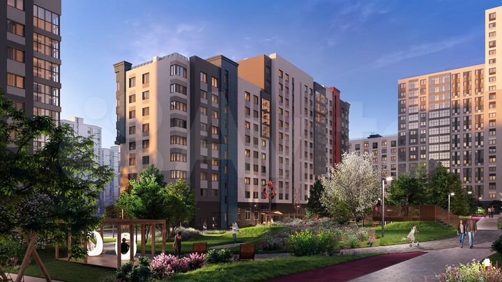 3-к. квартира, 79,1 м², 11/22 эт.