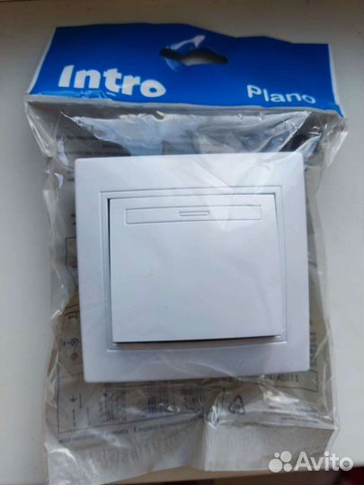 Выключатель одноклавишный