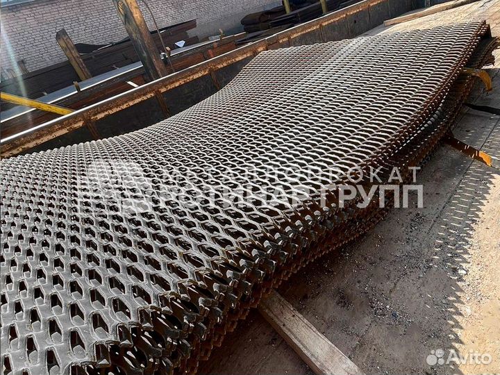 Лист просечно-вытяжной