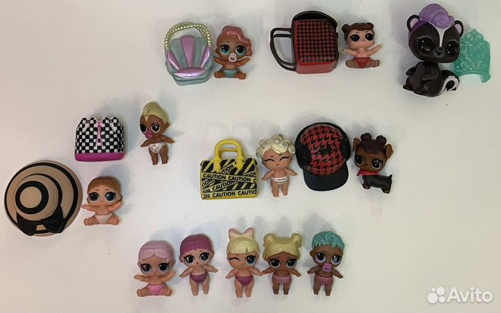 Куклы лол малышки и питомцы