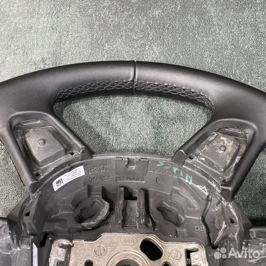 Новый перетянутый руль на Ауди А6 (Audi A6)