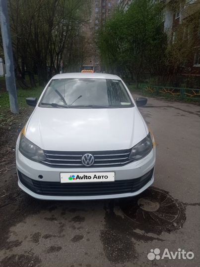 Volkswagen Polo 1.6 AT, 2017, 368 450 км