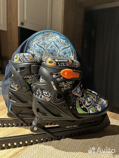 Коньки раздвижные nordway 31-36