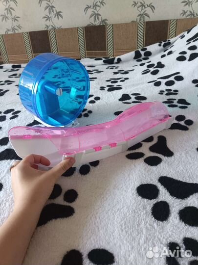 Колесо и тоннель для крысы или хомяка