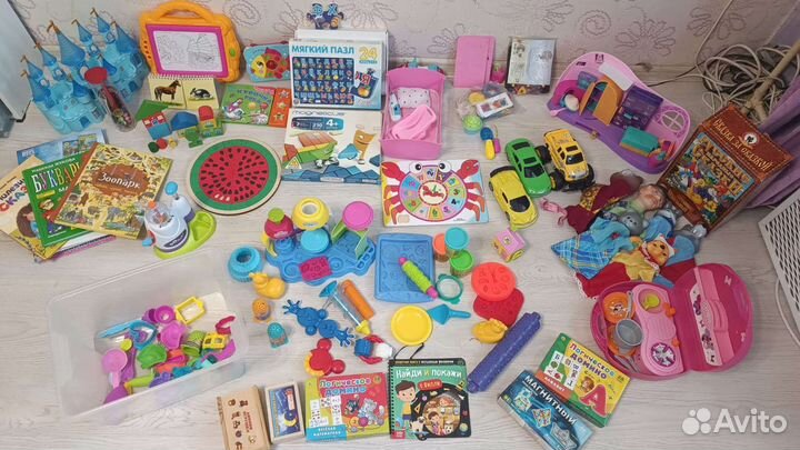 Детские игрушки пакетом для девочки