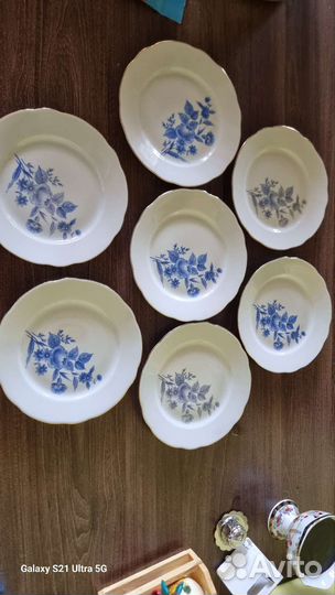Тарелки фарфор- набор 24 шт