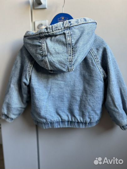 Джинсовая куртка на мальчика или девочку 92 zara