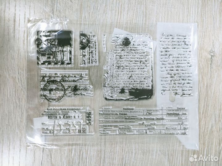 Штампы силиконовые