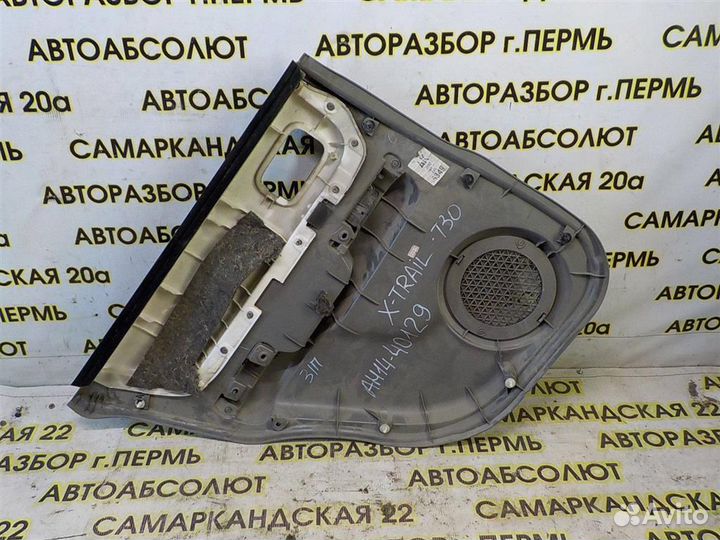 Обшивка двери задней правой Nissan X-Trail (T30)