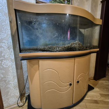 Аквариум с тумбой 200л