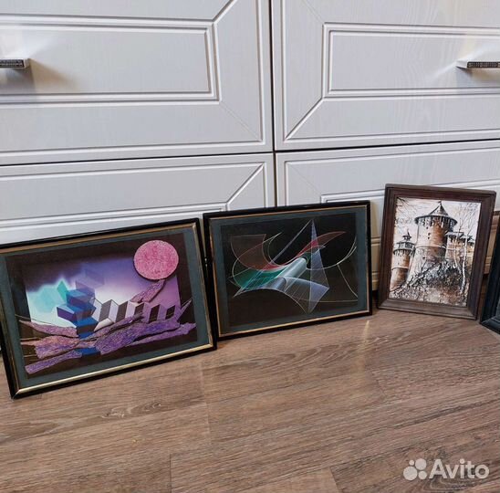 Картины и тарелки для интерьера
