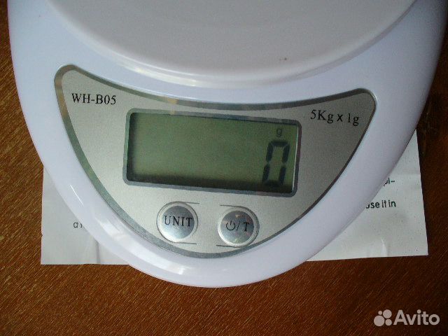 Электронные весы 1-5000г