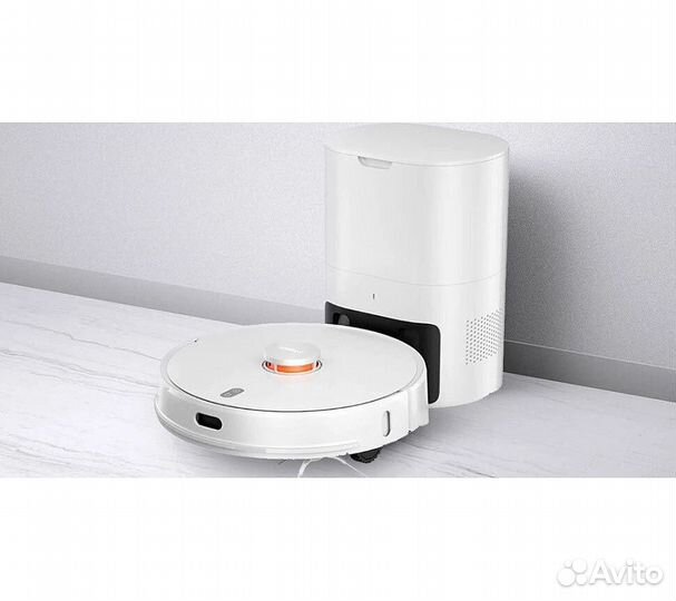 Робот-пылесос Lydsto R1 с базой самоочистки, белый