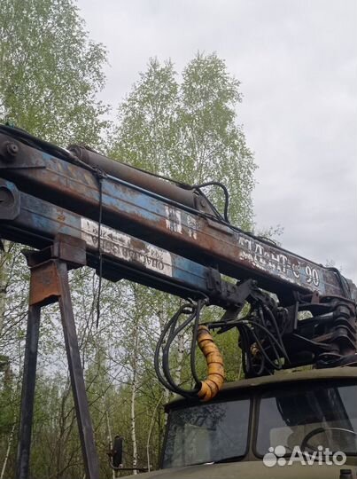 Установка на лесовоз