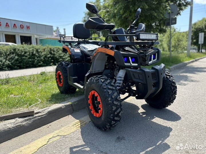 Новый квадроцикл warrior LUX 2023 оранжевый Липецк