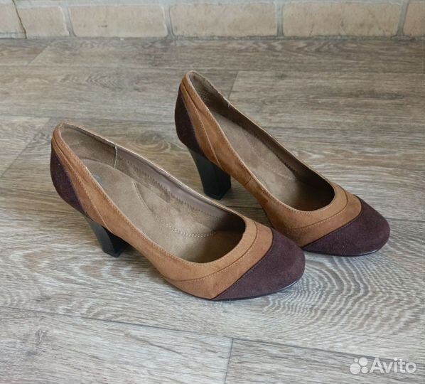 Туфли замшевые 37