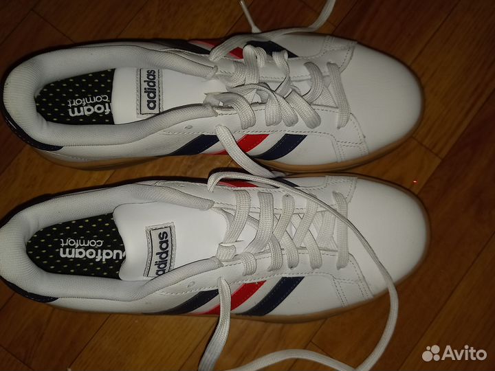 Кожаные кроссовки Adidas