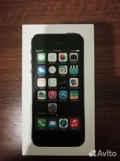 Коробка от iPhone 5s