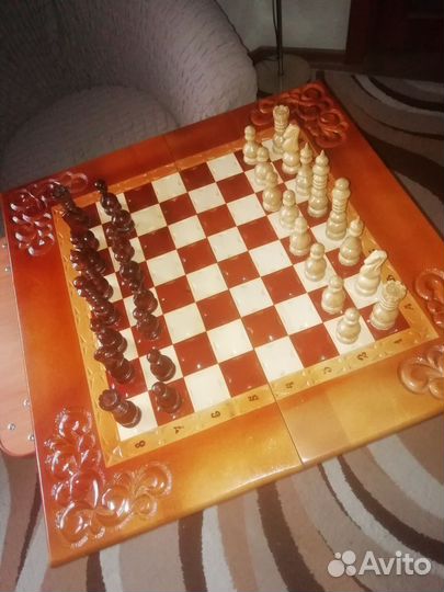 Шахматы ручной работы
