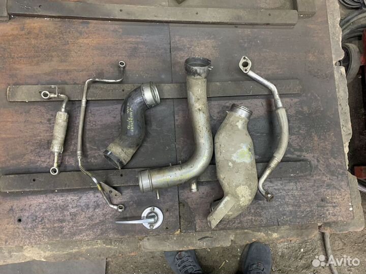 Трубки турбины и интеркулера Skoda Octavia А4