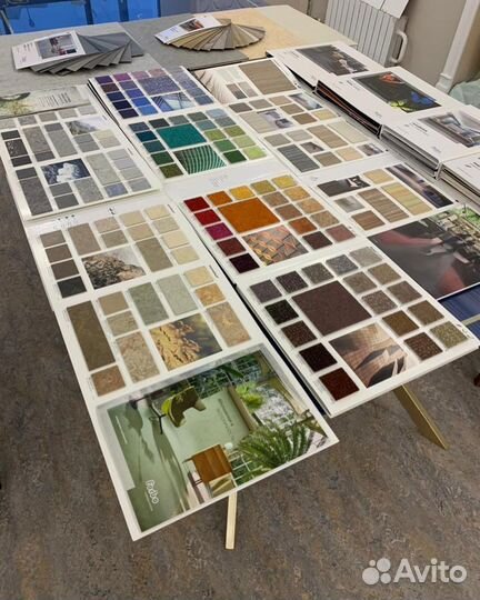 Мармолеум Forbo (натуральный линолеум)