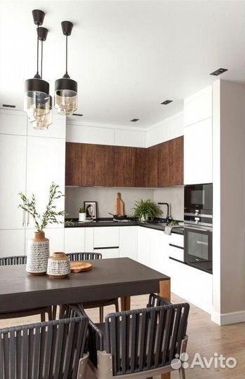 Угловая кухня как IKEA