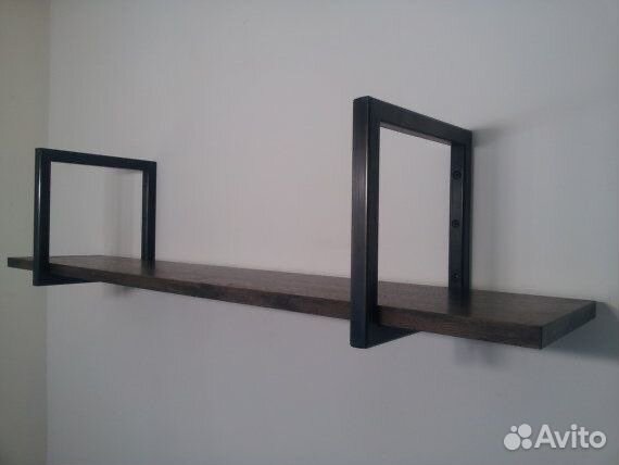 Полка настенная в стиле лофт