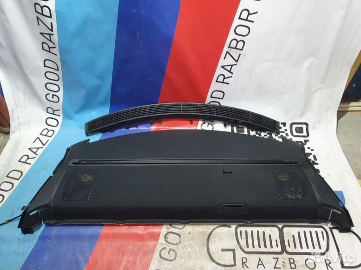 Задняя полка бмв е60 черная