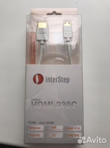 Кабель mini hdmi 230C