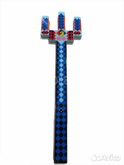 Светящийся Трезубец Майнкрафт оптом