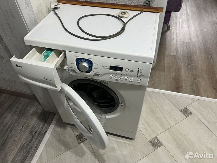 Стиральная машина бу lg 5 кг